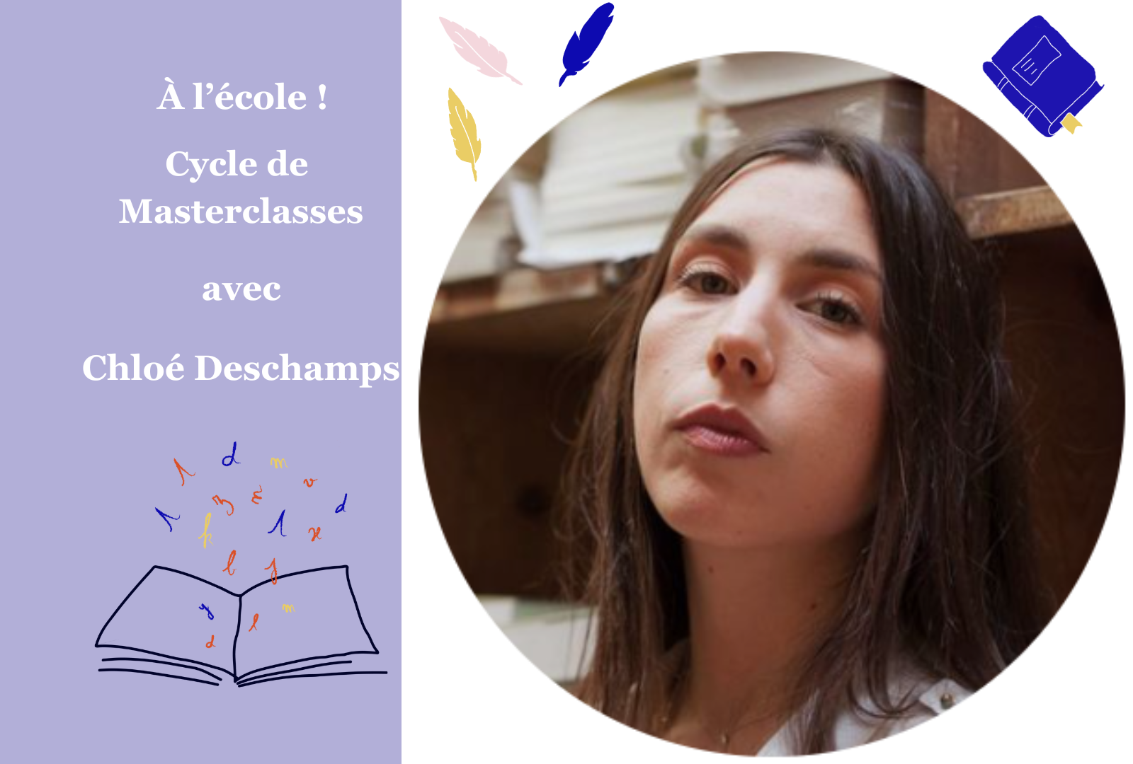 Cycle de masterclasses - Écrire, se relire, éditer : publier (À l'école en présentiel !) 