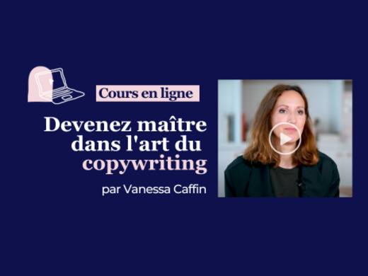 Cours en ligne : Devenez maître dans l’art du copywriting !