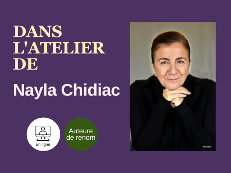 Dans l'atelier de Nayla Chidiac (à distance)