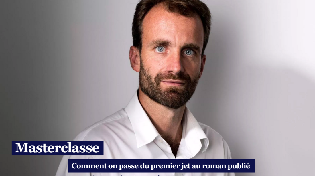 Masterclasse d'Alexandre Lacroix : Comment passe-t-on du premier jet au roman publié