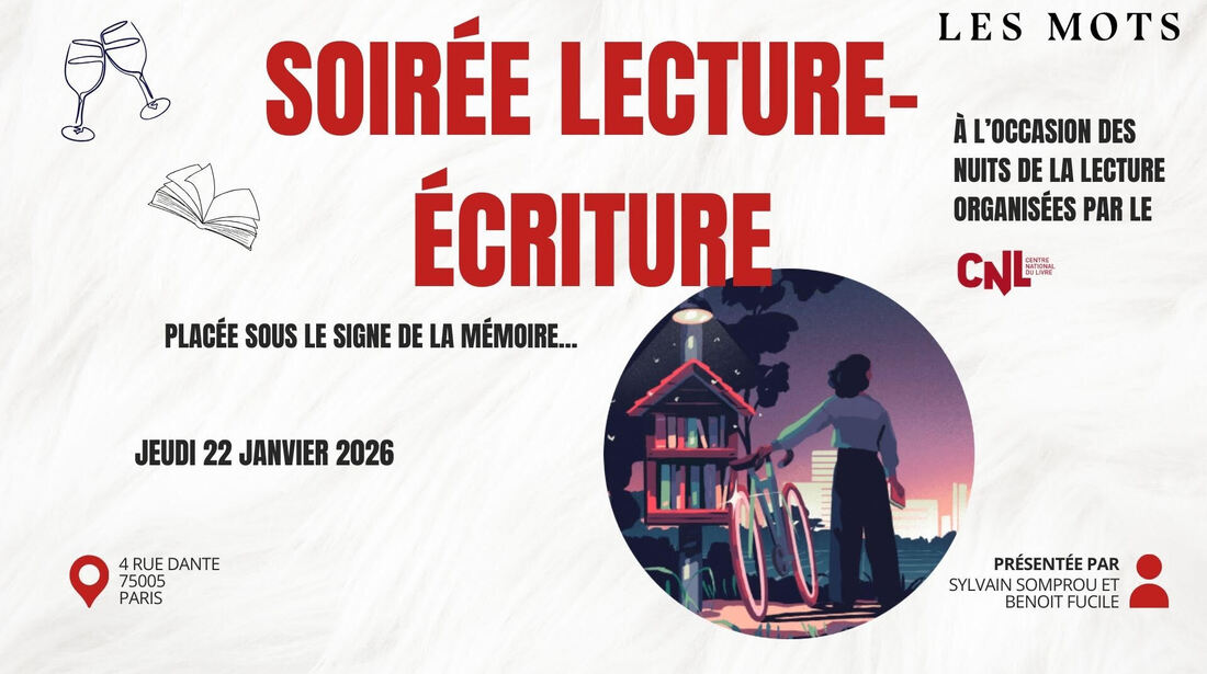 Soirée écriture chez Les Mots
