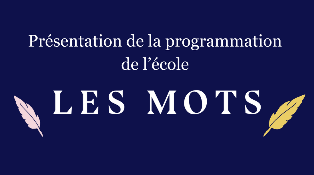 Présentation de la saison septembre décembre 2026