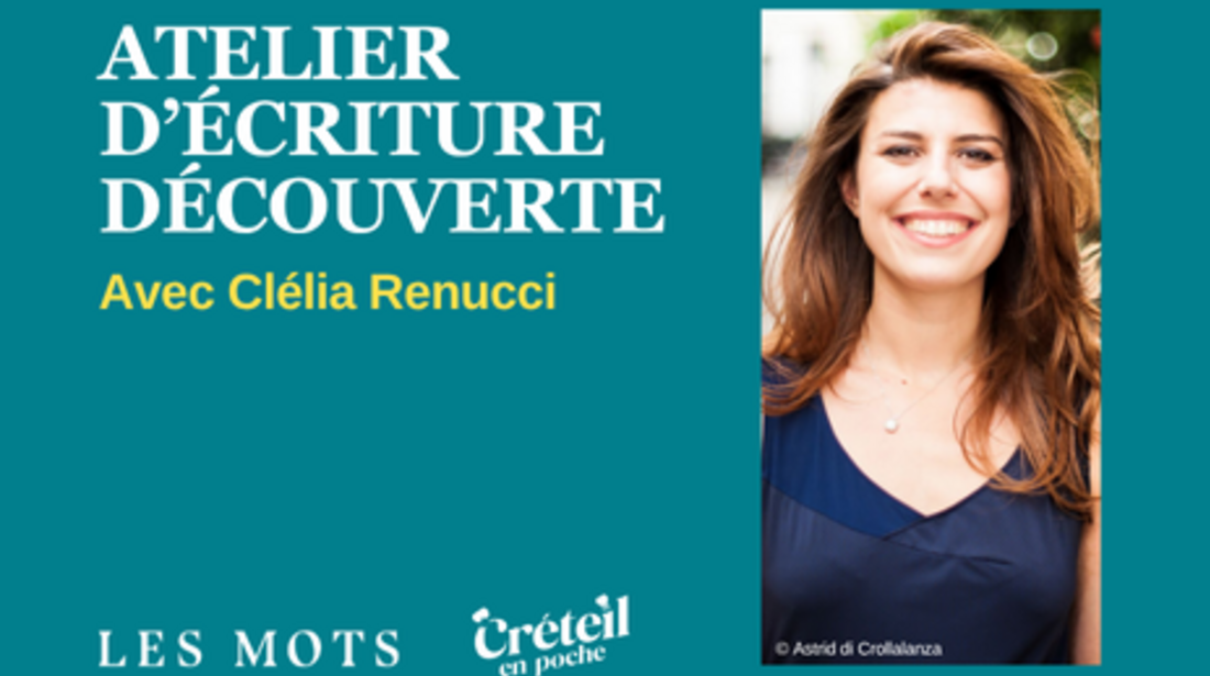  Atelier d'écriture découverte à Créteil en Poche